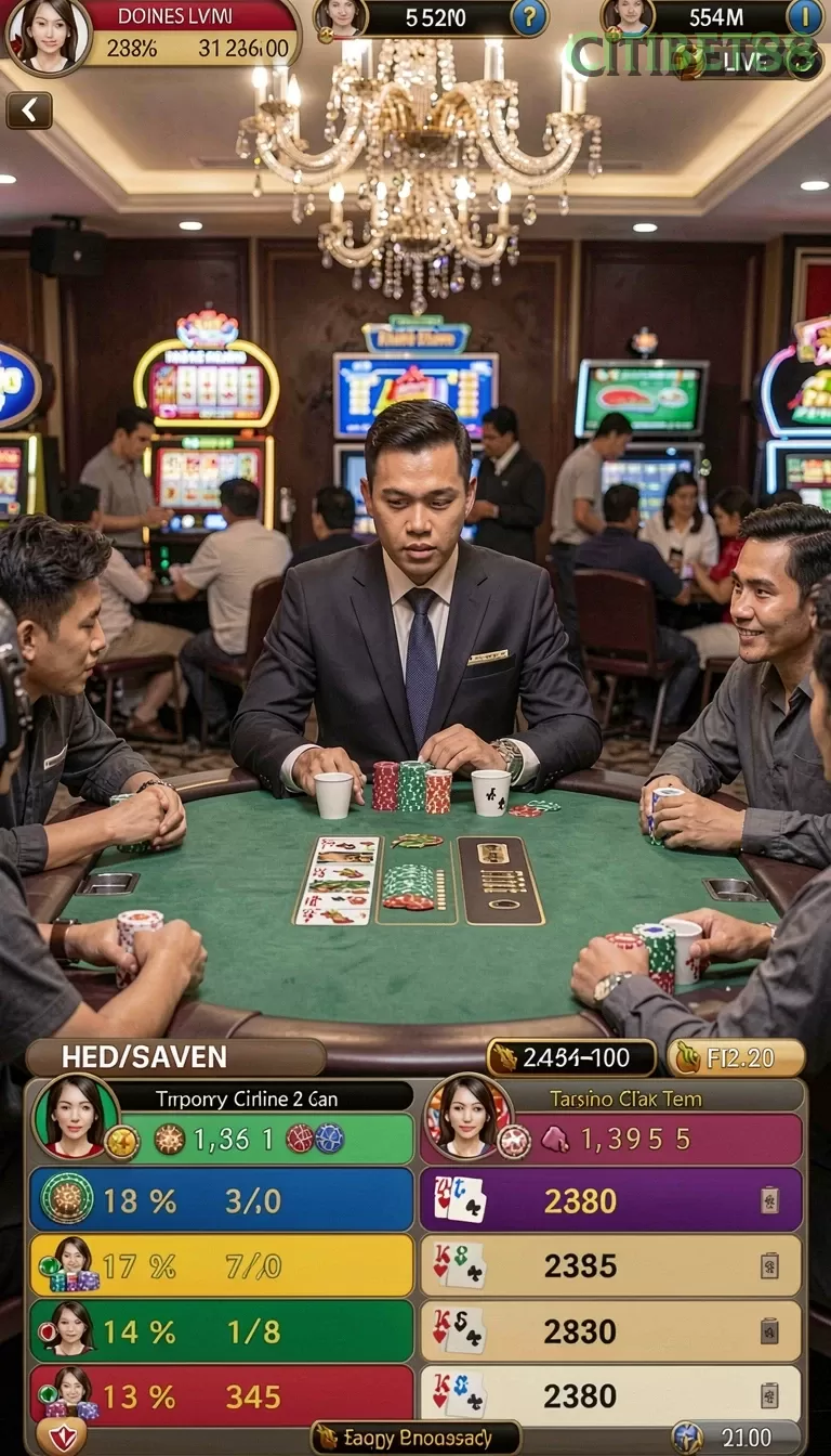 Cuplikan layar RDI88 — menu navigasi