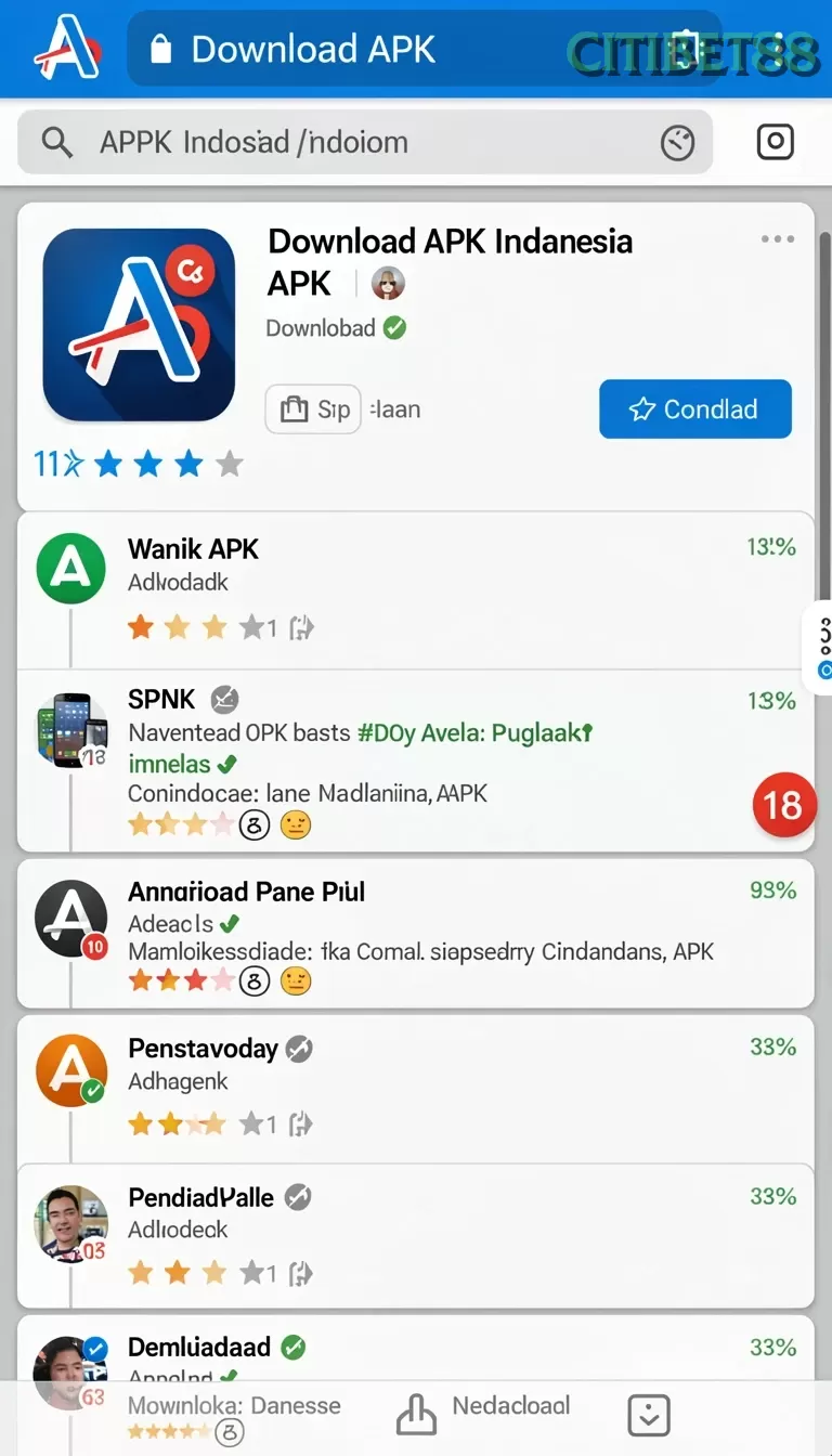 Cuplikan layar ATM138 — menu navigasi